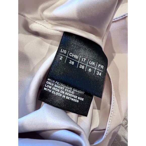 Lafayette 148 New York Austin Raffia Embellished Cotton Dress Size 2 - Picture 12 of 13